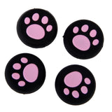 Maxbell Cat Paw Analog Silicone Joystick Thumbstick Grips Caps for PS4