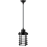 Maxbell E27 Retro Industrial Black Iron Lampshade Pendant Light Lamp for Home/Inn