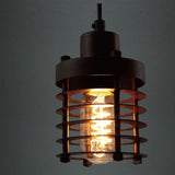 Maxbell E27 Retro Industrial Black Iron Lampshade Pendant Light Lamp for Home/Inn