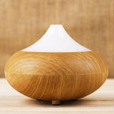 Maxbell Ultrasonic Ion Humidifier Aroma Air Aromatherapy Diffuser Lightwood Grain EU