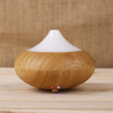 Maxbell Ultrasonic Ion Humidifier Aroma Air Aromatherapy Diffuser Lightwood Grain EU