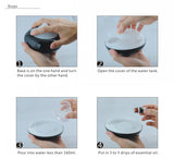 Maxbell Mini Ultrasonic Ion Humidifier Aroma Air Aromatherapy Diffuser UK Plug White