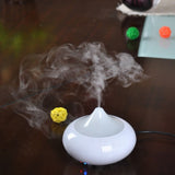 Maxbell Mini Ultrasonic Ion Humidifier Aroma Air Aromatherapy Diffuser UK Plug White