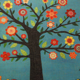 Maxbell Flower Tree Chicken Print Cotton Linen Throw Pillow Case Cushion Cover Decor