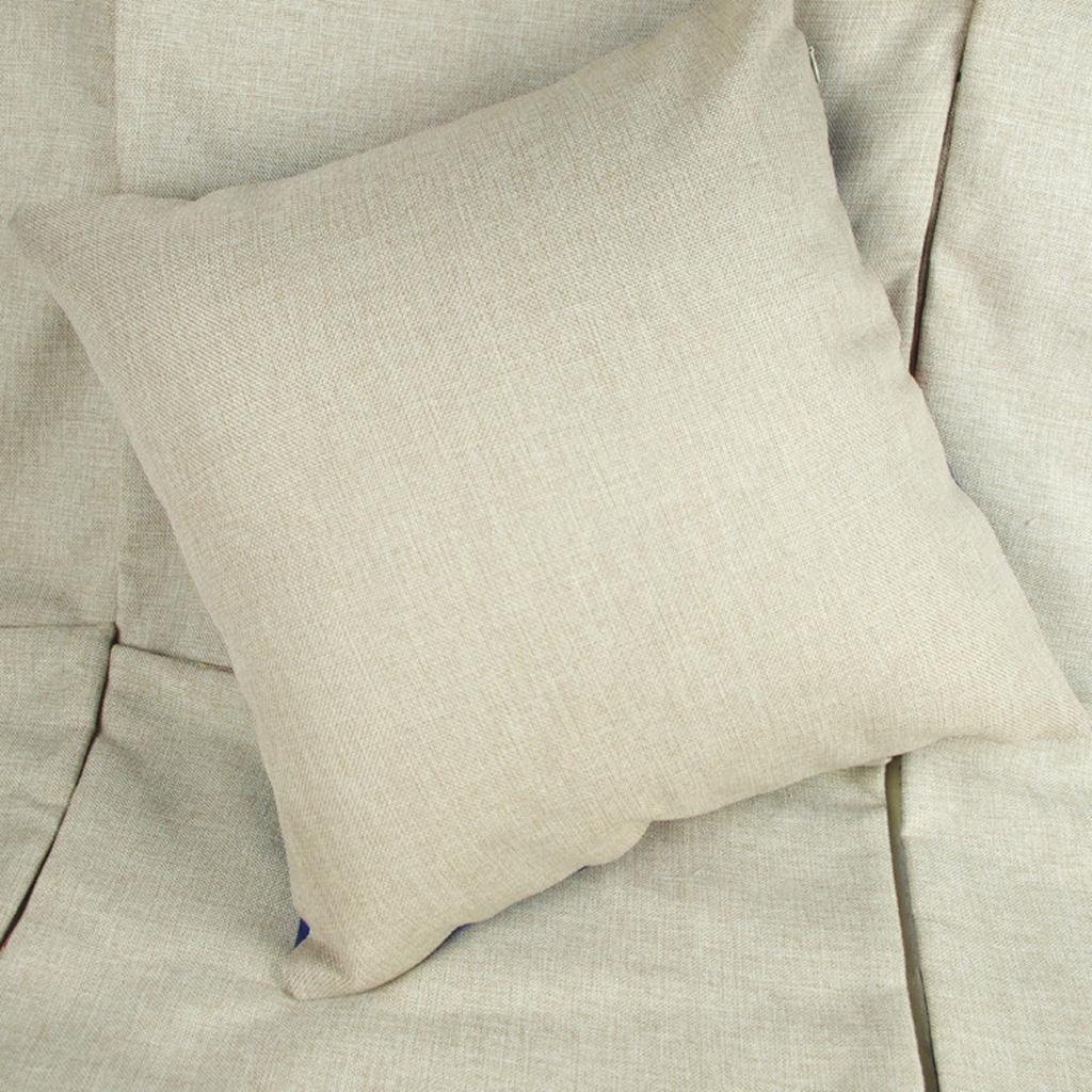 Maxbell Night Cat Print Cotton Linen Throw Pillow Case Cushion Cover Decor