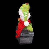 Maxbell Christmas Snowman Pentagram Plastic Candy Bottle Box Storage Case Container