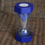 Maxbell Assorted Color Time Hourglass Sandglass Sand Timer Kitchen 60 Min Blue