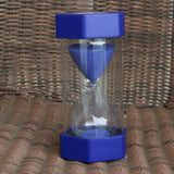 Maxbell Assorted Color Time Hourglass Sandglass Sand Timer Kitchen 60 Min Blue