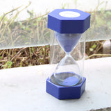 Maxbell Assorted Color Time Hourglass Sandglass Sand Timer Kitchen 60 Min Blue