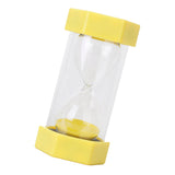 Maxbell Assorted Color Time Hourglass Sandglass Sand Timer Kitchen 3 Min Yellow