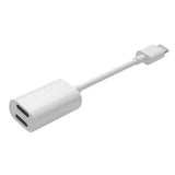 Maxbell Splitter Adapter Dual Headphone Audio and Charge Cable for iPhone 7 8 Plus