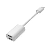 Maxbell Splitter Adapter Dual Headphone Audio and Charge Cable for iPhone 7 8 Plus