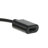 Maxbell 3.5mm Headphone Audio Adapter Charger Cable For iPhone 7 8 Plus X Black