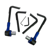 Maxbell Brake Clutch Lever Protective Guards Bar Ends Motorcycles 7/8" Handle Blue