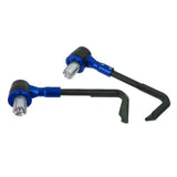 Maxbell Brake Clutch Lever Protective Guards Bar Ends Motorcycles 7/8" Handle Blue