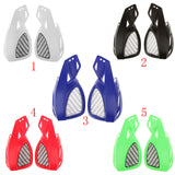 Maxbell 1 Pair Motorcycle  Dirt Bike Scooter ATV Handlebar Handguards White