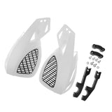 Maxbell 1 Pair Motorcycle  Dirt Bike Scooter ATV Handlebar Handguards White