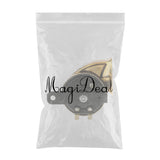 Maxbell Universal 12V Loud Car Truck 110DB Single Tone Snail Electric Air Horn Gold
