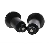 Maxbell CNC Handlebar Grips Bar End Slider Cap Plug Motorcycle Dirt Bike Black