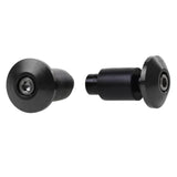 Maxbell CNC Handlebar Grips Bar End Slider Cap Plug Motorcycle Dirt Bike Black