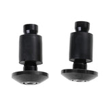 Maxbell CNC Handlebar Grips Bar End Slider Cap Plug Motorcycle Dirt Bike Black