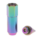 Maxbell 20pcs Car Race Spike Lug Nuts 12x1.25mm Aluminium Extended Tuner Key Multico