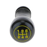 Maxbell 5 Speed Universal Manual Car Stick Gear Shift Knob Lever Black