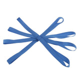 Maxbell 4 Piece Soft Loops Tie Down Straps 18" Heavy Duty for ATV Motorcycle Blue