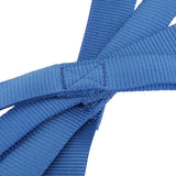 Maxbell 4 Piece Soft Loops Tie Down Straps 18" Heavy Duty for ATV Motorcycle Blue