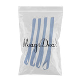 Maxbell 4 Piece Soft Loops Tie Down Straps 18" Heavy Duty for ATV Motorcycle Blue