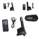 Maxbell In-Car MP3 Player/Phone to Radio FM Transmitter with USB & SD/TF Card - Red