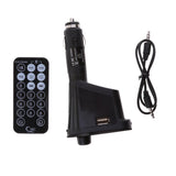 Maxbell In-Car MP3 Player/Phone to Radio FM Transmitter with USB & SD/TF Card - Red