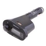 Maxbell In-Car MP3 Player/Phone to Radio FM Transmitter with USB & SD/TF Card - Red