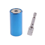 Maxbell Universal Socket Grip 7-19mm Adapter Multi-function Hand Repair Tool Blue