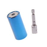 Maxbell Universal Socket Grip 7-19mm Adapter Multi-function Hand Repair Tool Blue