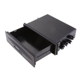 Maxbell Universal In Dash Car Single Din Audio Stereo Replacement Pocket Storage Box