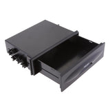 Maxbell Universal In Dash Car Single Din Audio Stereo Replacement Pocket Storage Box