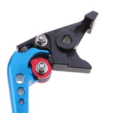 Maxbell Blue Motorcycle Aluminium Brake Clutch Lever Adjustable for Honda CB400