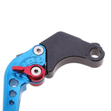 Maxbell Blue Motorcycle Aluminium Brake Clutch Lever Adjustable for Honda CB400