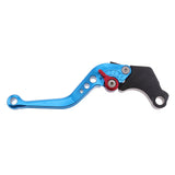 Maxbell Blue Motorcycle Aluminium Brake Clutch Lever Adjustable for Honda CB400