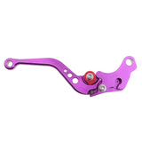 Maxbell 2 Pieces Adjustable Hand Brake & Clutch Levers for Honda Grom MSX125 Purple