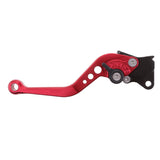 Maxbell GY6 Scooter Adjustable Brake Levers Aluminum Handle Rear Disc & Drum Red