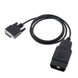 Maxbell Auto Car OBD II 2 16Pin to DB15 15Pin Diagnostic Extension Convertor Cable