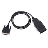 Maxbell Auto Car OBD II 2 16Pin to DB15 15Pin Diagnostic Extension Convertor Cable