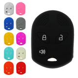 Maxbell Remote Keyless Car Key Shell Case Fob Cover for Ford Kuga Black