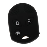 Maxbell Remote Keyless Car Key Shell Case Fob Cover for Ford Kuga Black