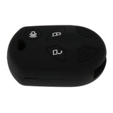 Maxbell Remote Keyless Car Key Shell Case Fob Cover for Ford Kuga Black