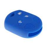 Maxbell Remote Keyless Car Key Shell Case Fob Cover for Ford Kuga Dark Blue