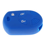 Maxbell Remote Keyless Car Key Shell Case Fob Cover for Ford Kuga Dark Blue