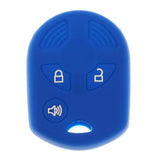 Maxbell Remote Keyless Car Key Shell Case Fob Cover for Ford Kuga Dark Blue